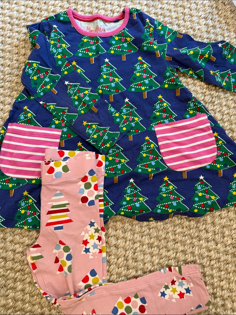 Mini Boden girls 4/5 Christmas separates
